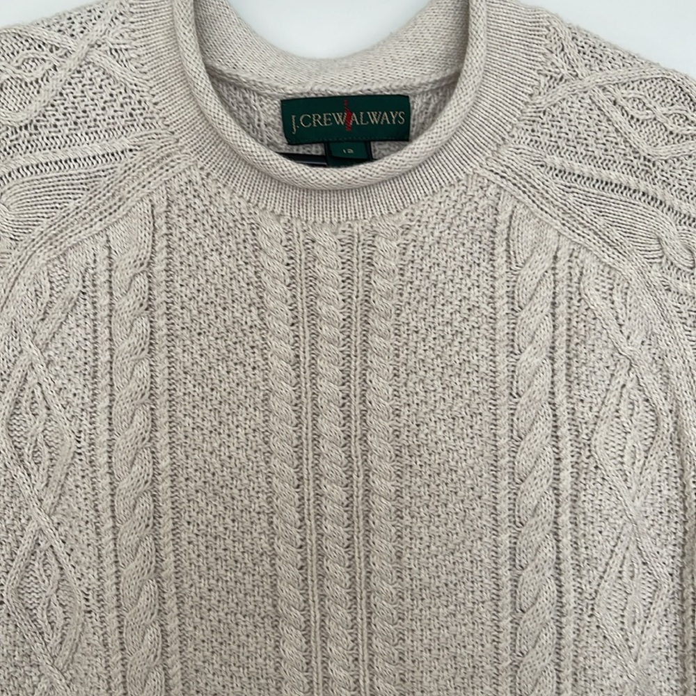 CABLE-KNIT ROLLNECK SWEATER - Picture 6 of 9